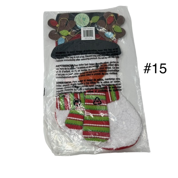 Assorted Christmas Stocking Decorations (See inside for variations) - Picture 15 of 15